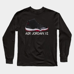 AJ XI - Pixelated art Long Sleeve T-Shirt